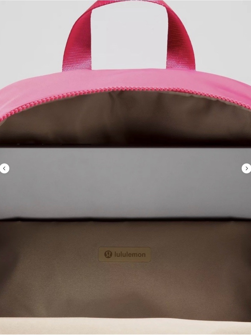 Lululemon NWT Everywhere Backpack 22L Pink Water Repellent - Picture 4 of 15